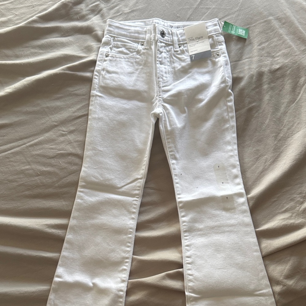 GAP Kids White Jeans - Picture 1 of 4